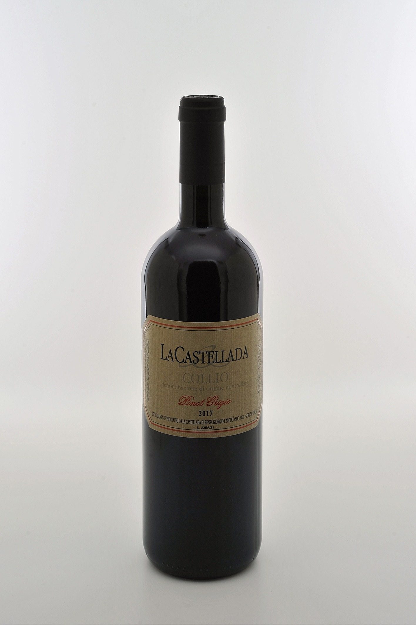 pinot grigio la castellada be wines