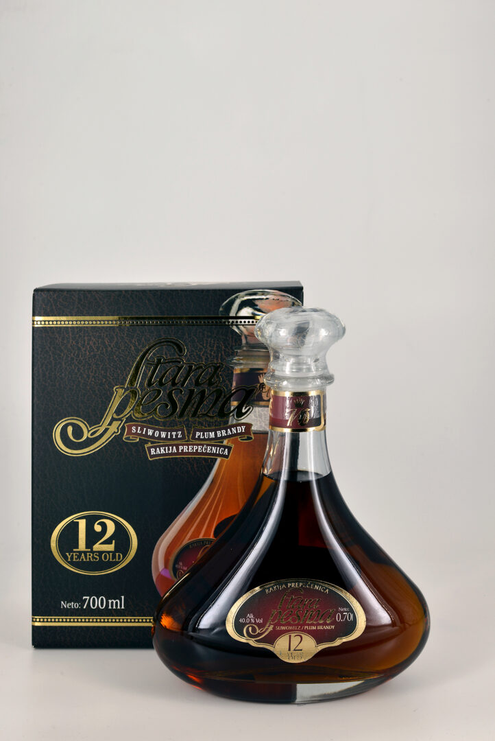 plum brandy 12 stara pesma be wines